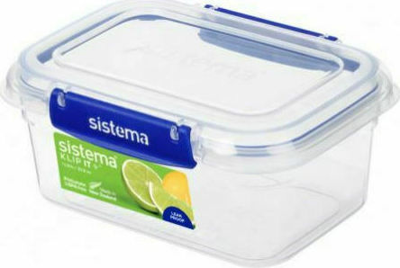 Sistema Klip It Plus Δοχείο Φαγητού Πλαστικό Μπλε 1lt