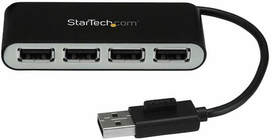 StarTech USB Hub 4 Ports USB 2.0 with USB-A Connection