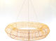 Eurolamp Christmas Metal Lighted Decorative Wreath Electric Powered