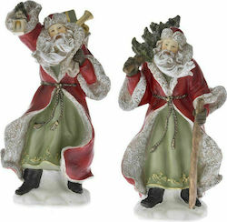 Iliadis Santa Claus Red 25x13x10cm 2pcs