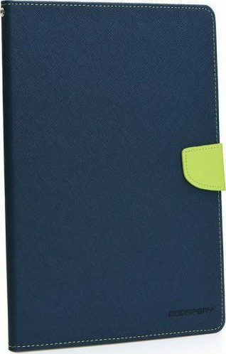 Mercury Fancy Diary Flip Cover Navy / Lime (iPad Pro 2018 11")