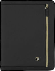 Wenger Amelie Damen Padfolio Klappdeckel Universal 10" Schwarze