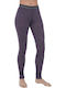 Thermowave Merino Warm Damen Thermo Hose Lila Thermohose Acai Melange