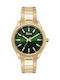 Jcou Estelle Damen Uhr mit Gold Metallarmband