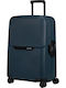 Samsonite MAGNUM Medium Travel Suitcase Hard Navy Blue with 4 Wheels Height 69cm 139846-1549