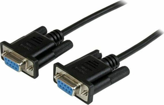 StarTech Cable RS232 9-pin female to RS232 9-pin female 2m (SCNM9FF2MBK) 1pcs