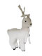 TnS Christmas Fabric Figure Deer White Height 30cm