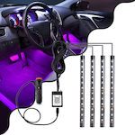 GloboStar Interior Decorative Car Lighting System 12V RGB