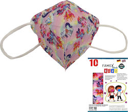 Famex Kids Mask FFP2 NR Schutzmaske FFP2 Mehrfa...