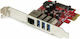 StarTech Κάρτα PCIe σε 4 θύρες Ethernet / USB 3.0