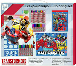 Διακάκης Transformers Σετ Χρωματισμού 54x47cm