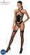 Passion Amanda Corset Eco Leather Corsete Sexy Negru