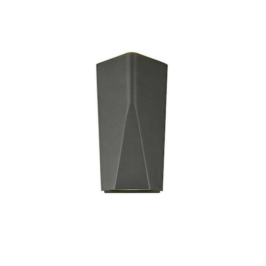 Trio Lighting Tay Επιτοίχιο Εξωτερικό Σποτ LED IP65 4.5W με Θερμό Λευκό Φως Διπλής Δέσμης