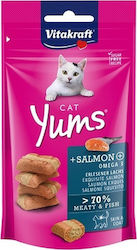 Vitakraft Cat Yums Salmon Λιχουδιές Σνακ Γάτας 40gr