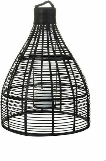 Art et Lumiere Floortop Bamboo Lantern Black 47.5x47.5x62cm