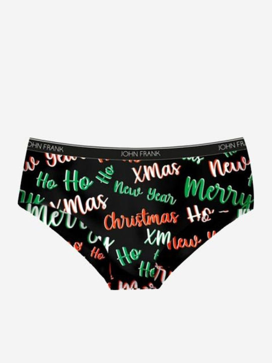Βαμβακερό Γυναικείο Slip Christmas Ho Ho Ho