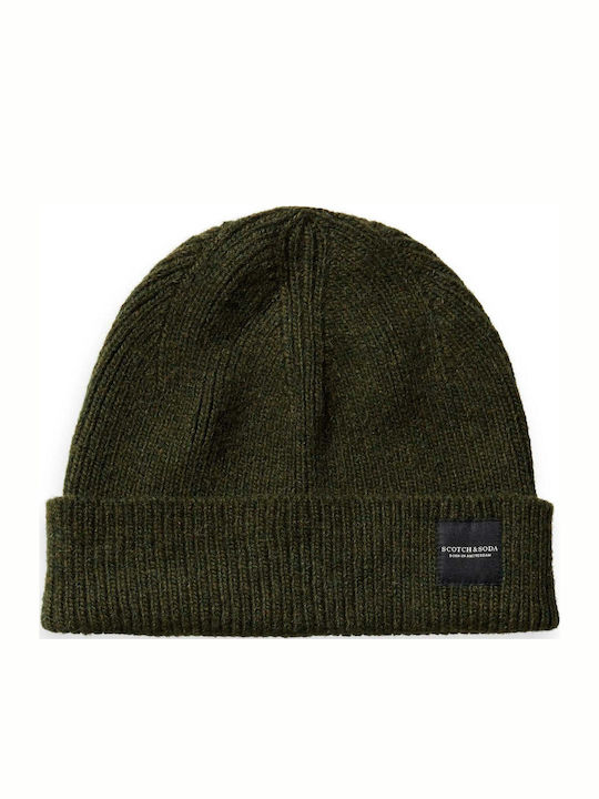 Шапка Женски Шапка с Ребреста Плетка Uniform Green