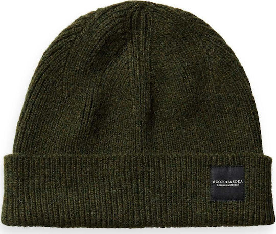 Шапка Женски Шапка с Ребреста Плетка Uniform Green