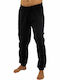 Galaxy 781 De iarnă Pantaloni de pijama de bărbați Din bumbac Negru 781-23