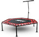 X-FIT Trampolin Gymnastik Durchmesser 127cm mit Handgriff