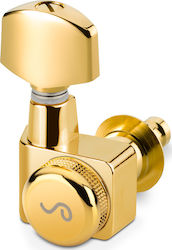 Schaller F-Series Standard + Locking Für Elektrische Gitarre Gold