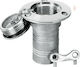 Osculati Τάπα Σκάφους Τάπα Νερού Inox Οβάλ Φ38mm