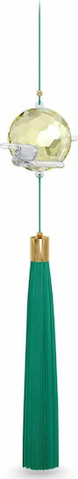 Swarovski Christmas Metal Figure Ceiling Pendant Green Length 4.1cm Blue Mountains Moon