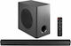Audizio SB90 Soundbar 2.1 Bluetooth und HDMI 150W mit kabellosem Subwoofer und Fernbedienung Schwarz
