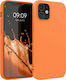 KWmobile Задна корица Силикон Cosmic Orange (iP...