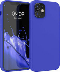 KWmobile Umschlag Rückseite Silikon Royal Blue ...