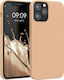 KWmobile Rubber TPU Back Cover Σιλικόνης Peach ...