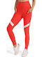 Superstacy Women's Long Legging High Waisted & Push Up Red