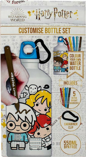 Blue Sky Studios Harry Potter Kinderflasche Harry Potter Aluminium Customisable 550ml
