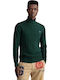 Gant Men's Long Sleeve Turtleneck Sweater Green