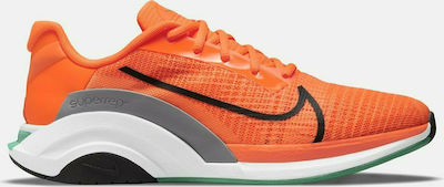 Nike ZoomX SuperRep Surge Ανδρικά Αθλητικά Παπούτσια για Προπόνηση & Γυμναστήριο Πορτοκαλί
