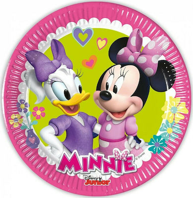 Procos Minnie Happy Helpers Plate 0 8pcs