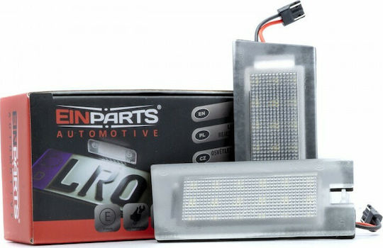 Einparts Φώτα Πινακίδας Led για Jeep Cherokee 2τμχ