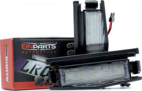 Einparts Φώτα Πινακίδας Led 12V για Mazda 2 / MX-5 2τμχ