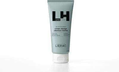 Lierac Men Shower Gel for Men for Face , Hair & Body 200ml