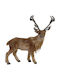 Lianos Christmas Plush Figure Deer Brown Height 62cm