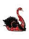 Lianos Christmas Fabric Figure Little bird Red Height 53cm Flamingo