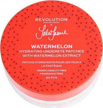 Revolution Beauty Jake Jamie Feed Your Face Watermelon Face & Eye Mask 60 Pieces