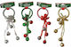 XMASfest Christmas Decorative Wreath 26cm (Various Colours)