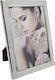 Ankor Metallic Photo Frame with Silver Frame and Rhinestones
