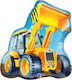 Balon Folie Jumbo Multicolor Construction Loader 81buc