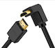 Ugreen HD103 Winkel (90°) Kabel HDMI-Stecker - HDMI-Stecker 2m Schwarz