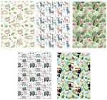 Next Ζωάκια Wrapping Paper for Gift 70cm. (Various Colors/Designs)