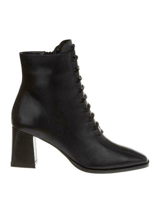 Fardoulis X Leather Women's Ankle Boots Black