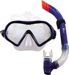 Bluewave Diving Mask Set with Respirator Vera 61513 Blue