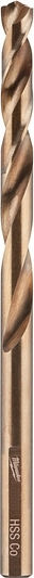 Milwaukee Drill Cobaltium with Cylindrical Shank for Metal 6mm